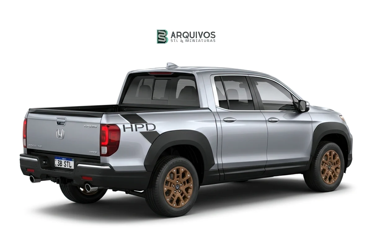 Modelo 3D STL - Honda Ridgeline 2021 — foto 5